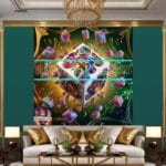 Cuboid 3D Natural Design Digital Wall Art Home Decor _22 - Image 3