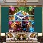 Cuboid 3D Natural Design Digital Wall Art Home Decor _05 - Image 3