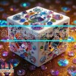 Cuboid 3D Natural Design Digital Wall Art Home Decor _11