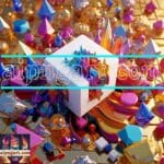 Cuboid 3D Natural Design Digital Wall Art Home Decor _15