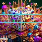 Cuboid 3D Natural Design Digital Wall Art Home Decor _19