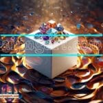 Cuboid 3D Natural Design Digital Wall Art Home Decor _02