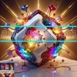 Cuboid 3D Natural Design Digital Wall Art Home Decor _20