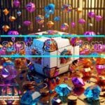 Cuboid 3D Natural Design Digital Wall Art Home Decor _21