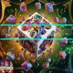 Cuboid 3D Natural Design Digital Wall Art Home Decor _22