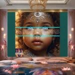 Beautiful Baby Natural Artistic Digital Wall Art Home Decor _17 - Image 2