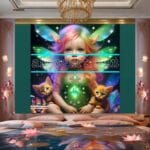 Beautiful Baby Natural Artistic Digital Wall Art Home Decor _24 - Image 2