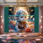Beautiful Baby Natural Artistic Digital Wall Art Home Decor _38 - Image 2