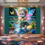 Beautiful Baby Natural Artistic Digital Wall Art Home Decor _41 - Image 2