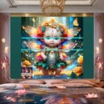 Beautiful Baby Natural Artistic Digital Wall Art Home Decor _43 - Image 2