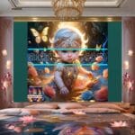 Beautiful Baby Natural Artistic Digital Wall Art Home Decor _45 - Image 2