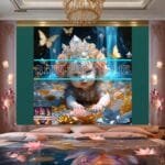 Beautiful Baby Natural Artistic Digital Wall Art Home Decor _48 - Image 2