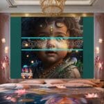 Beautiful Baby Natural Artistic Digital Wall Art Home Decor _07 - Image 2