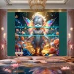 Beautiful Baby Natural Artistic Digital Wall Art Home Decor _81 - Image 2