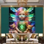 Beautiful Baby Natural Artistic Digital Wall Art Home Decor _24 - Image 3