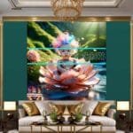 Beautiful Baby Natural Artistic Digital Wall Art Home Decor _29 - Image 3
