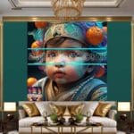 Beautiful Baby Natural Artistic Digital Wall Art Home Decor _03 - Image 3