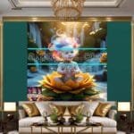 Beautiful Baby Natural Artistic Digital Wall Art Home Decor _31 - Image 3