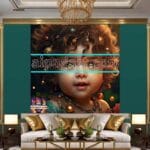 Beautiful Baby Natural Artistic Digital Wall Art Home Decor _05 - Image 3
