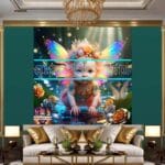 Beautiful Baby Natural Artistic Digital Wall Art Home Decor _59 - Image 2