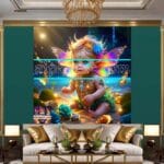 Beautiful Baby Natural Artistic Digital Wall Art Home Decor _60 - Image 2