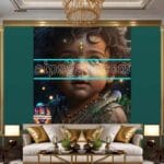Beautiful Baby Natural Artistic Digital Wall Art Home Decor _07 - Image 3
