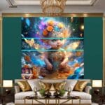 Beautiful Baby Natural Artistic Digital Wall Art Home Decor _72 - Image 2