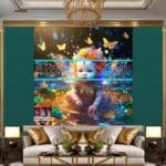 Beautiful Baby Natural Artistic Digital Wall Art Home Decor _76 - Image 2