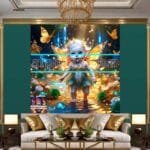 Beautiful Baby Natural Artistic Digital Wall Art Home Decor _78 - Image 2