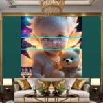 Beautiful Baby Natural Artistic Digital Wall Art Home Decor _09 - Image 3