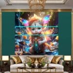 Beautiful Baby Natural Artistic Digital Wall Art Home Decor _94 - Image 2