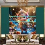 Beautiful Baby Natural Artistic Digital Wall Art Home Decor _96 - Image 2