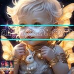 Beautiful Baby Natural Artistic Digital Wall Art Home Decor _10