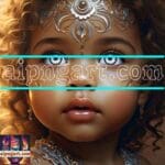 Beautiful Baby Natural Artistic Digital Wall Art Home Decor _17
