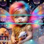 Beautiful Baby Natural Artistic Digital Wall Art Home Decor _21