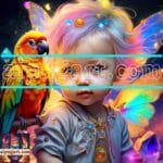 Beautiful Baby Natural Artistic Digital Wall Art Home Decor _22