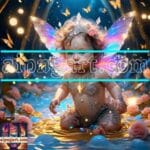 Beautiful Baby Natural Artistic Digital Wall Art Home Decor _33