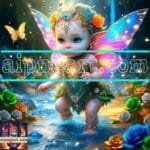 Beautiful Baby Natural Artistic Digital Wall Art Home Decor _41