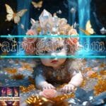 Beautiful Baby Natural Artistic Digital Wall Art Home Decor _48