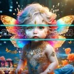 Beautiful Baby Natural Artistic Digital Wall Art Home Decor _49