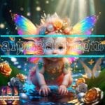 Beautiful Baby Natural Artistic Digital Wall Art Home Decor _59