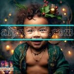 Beautiful Baby Natural Artistic Digital Wall Art Home Decor _06