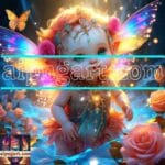 Beautiful Baby Natural Artistic Digital Wall Art Home Decor _63