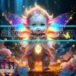 Beautiful Baby Natural Artistic Digital Wall Art Home Decor _71