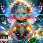 Beautiful Baby Natural Artistic Digital Wall Art Home Decor _75