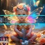 Beautiful Baby Natural Artistic Digital Wall Art Home Decor _77