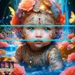 Beautiful Baby Natural Artistic Digital Wall Art Home Decor _88