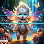 Beautiful Baby Natural Artistic Digital Wall Art Home Decor _97