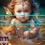 Beautiful Baby Natural Artistic Digital Wall Art Home Decor _98