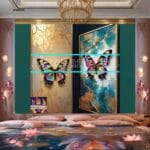 Butterfly
Golden Frame Artistic Digital Wall Art Decor _32 - Image 2